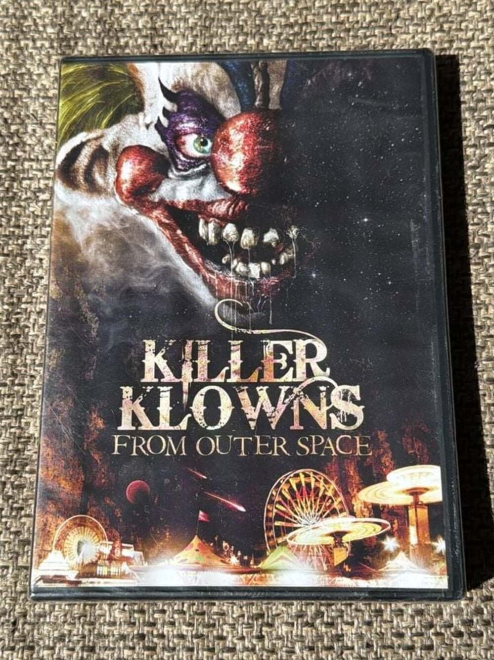 Killer Klowns From Outer Space DVD (1988 Film, 2012 MGM)